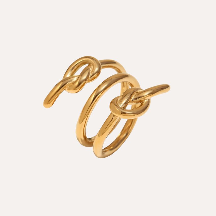 Solenne Triple Flow Ring