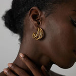 Load image into Gallery viewer, Arvella Geo Metal Studs
