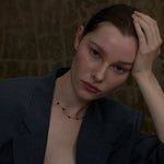 Load image into Gallery viewer, Amora Red Enamel Heart Necklace
