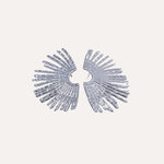 Load image into Gallery viewer, Earrings Nova Edge – Geometric Studs with Zircon Shine
