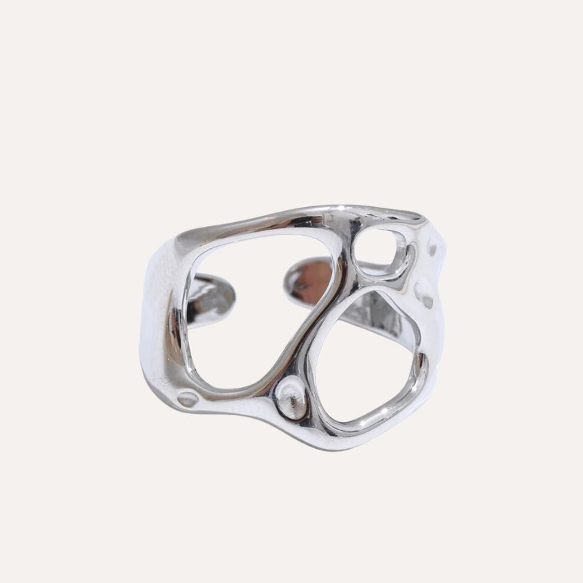 Lunera Hollow Open Ring