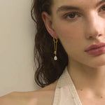 Load image into Gallery viewer, Geometric Tassel Earrings
