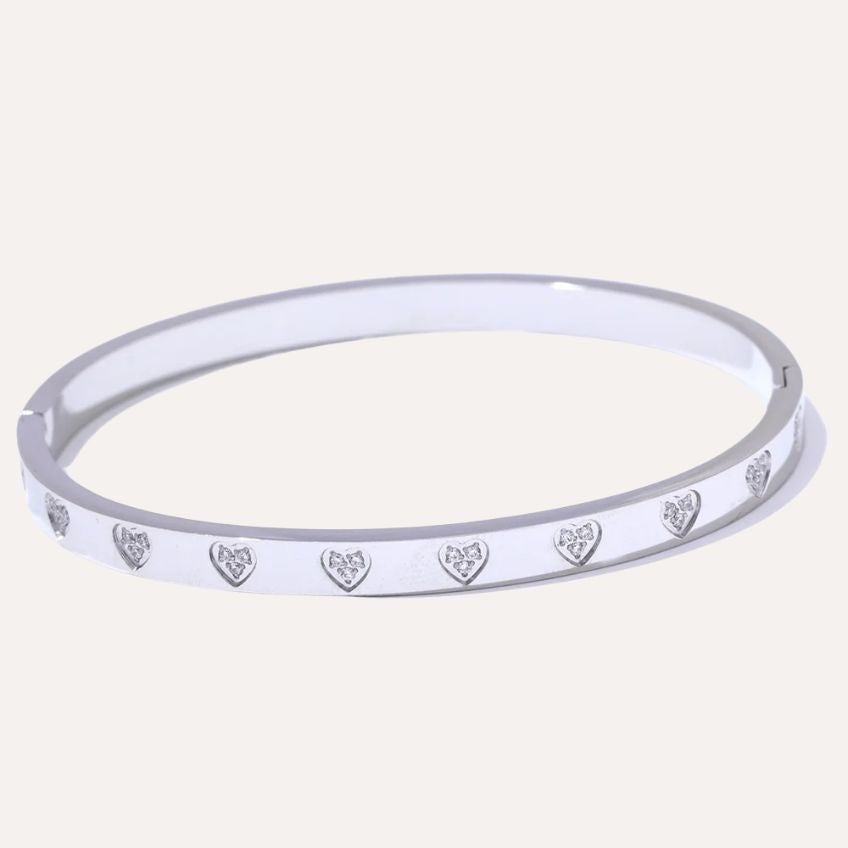 Bracelet Cœur Brillant