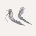 Load image into Gallery viewer, Elaris Tassel Drop Earrings
