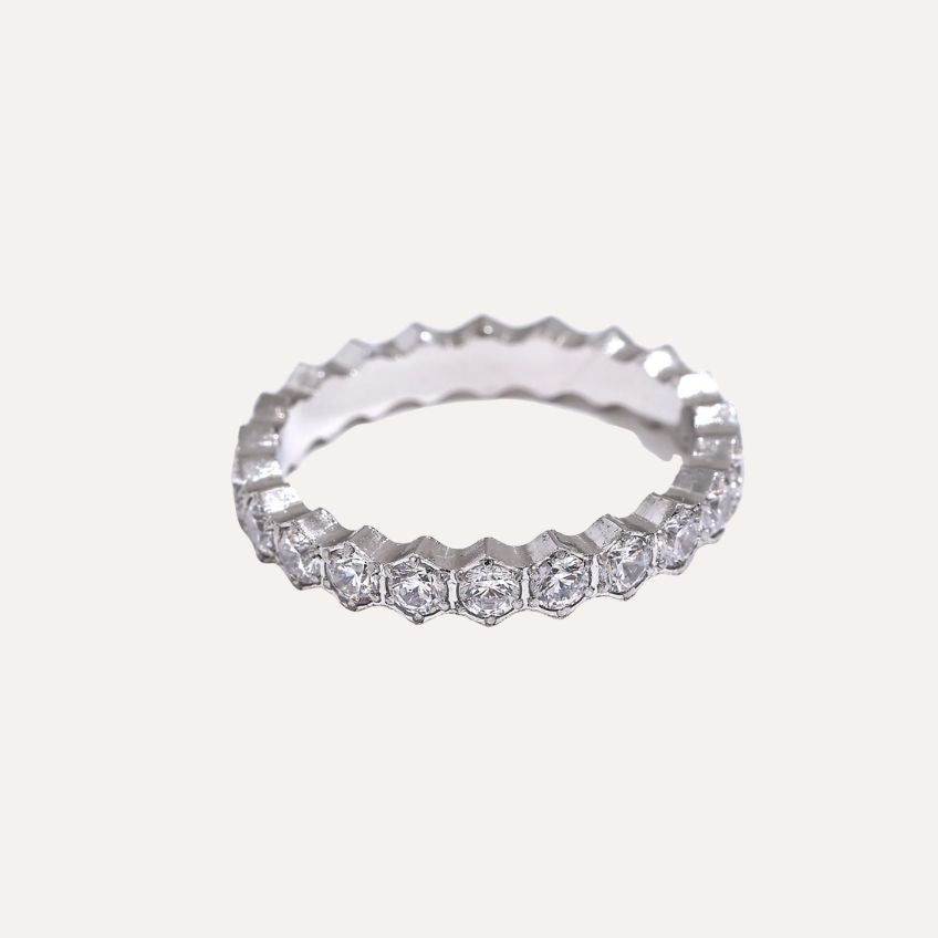 Éclara Zirconia Band Ring