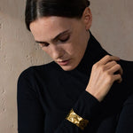 Load image into Gallery viewer, Solmara Hammered Cuff
