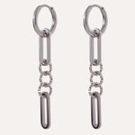Load image into Gallery viewer, Solenne Geometric Dangle Earrings
