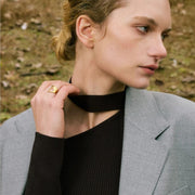 Lunera Hollow Open Ring