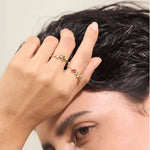Load image into Gallery viewer, Virelli Rainbow Spark Ring
