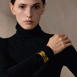 Load image into Gallery viewer, Solmara Hammered Cuff
