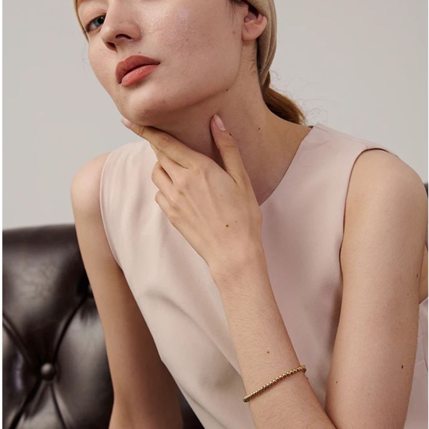 Bracelet Doré Delicata