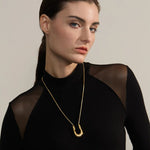 Load image into Gallery viewer, Neriah U-Shape Statement Necklace
