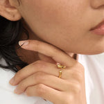Load image into Gallery viewer, Lunelle Adjustable Open Ring
