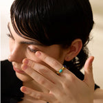 Load image into Gallery viewer, Aurana Agate Vintage Ring
