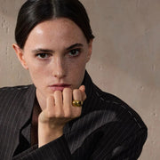 Solenne Bold Metal Ring