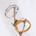 Load image into Gallery viewer, Aurette Double Shine Ring
