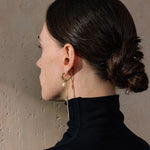 Load image into Gallery viewer, Lunelle Pearl Tassel Earrings
