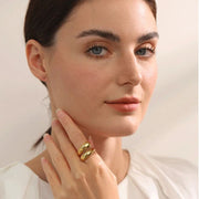 Aloura Sleek Curve Ring