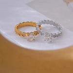 Load image into Gallery viewer, Aurelia Luxe CZ Ring
