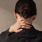 Load image into Gallery viewer, Valen Two-Tone Structure Ring
