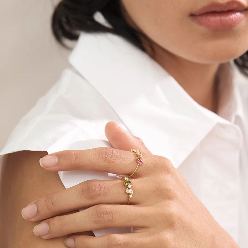 Virelli Rainbow Spark Ring