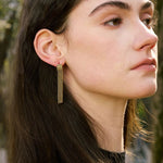 Load image into Gallery viewer, Navira Chain Tassel Earrings
