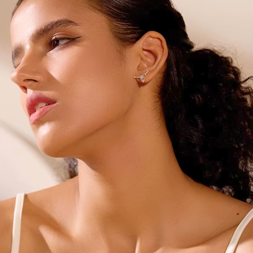 Shimmer Drop Studs