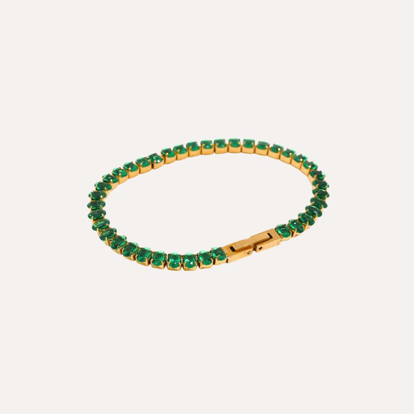 Set Brillante Stainless Steel Necklace & Bracelet