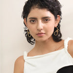 Load image into Gallery viewer, Virella Sculpt Drop Earrings
