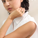 Load image into Gallery viewer, Amelisse Heart Open Ring
