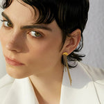 Load image into Gallery viewer, Elaris Tassel Drop Earrings
