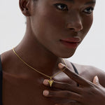 Load image into Gallery viewer, Amarisse Textured Heart Necklace
