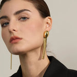 Load image into Gallery viewer, Serelis Snake Chain Earrings
