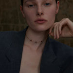 Load image into Gallery viewer, Amora Red Enamel Heart Necklace

