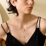 Load image into Gallery viewer, Necklace Cœur Carré  Shell Heart Pendant
