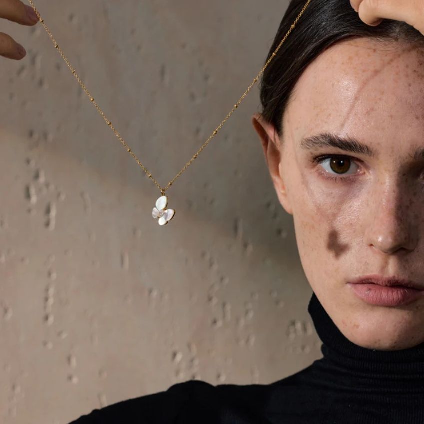 Auréa Butterfly Shell Necklace