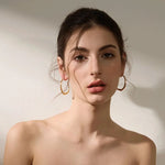 Load image into Gallery viewer, Orisse Minimal Geometry Earrings
