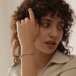 Load image into Gallery viewer, Set Brillante Stainless Steel Necklace &amp; Bracelet
