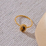 Load image into Gallery viewer, Elowen Oval Stone Ring
