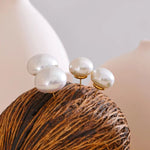 Load image into Gallery viewer, Earrings Lumière Pearl
