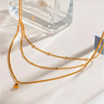 Load image into Gallery viewer, White Zircon Layered Necklace