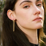 Load image into Gallery viewer, Navira Chain Tassel Earrings
