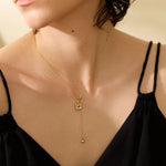 Load image into Gallery viewer, Necklace Cœur Carré  Shell Heart Pendant
