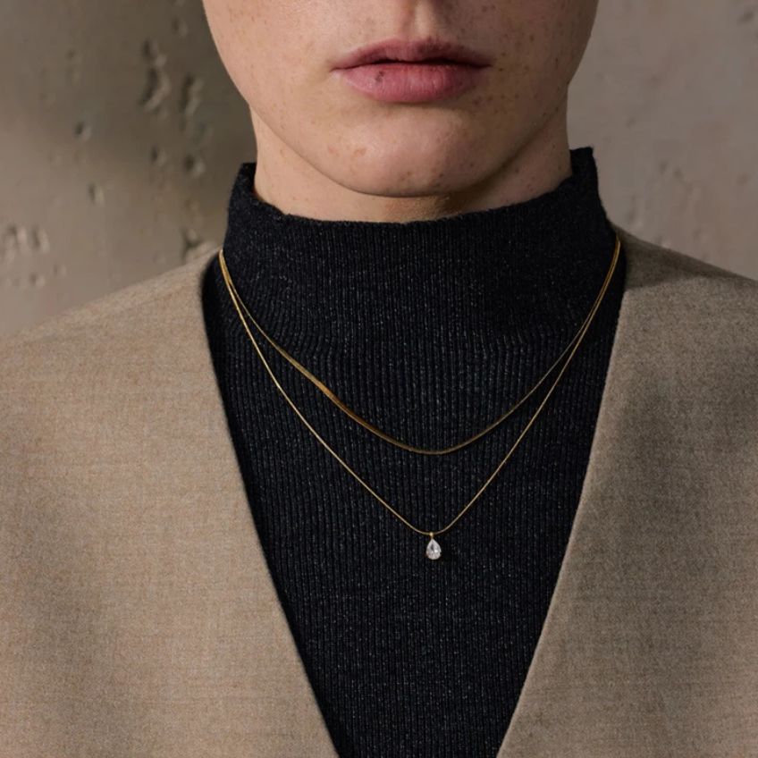 Necklace Duo Gota