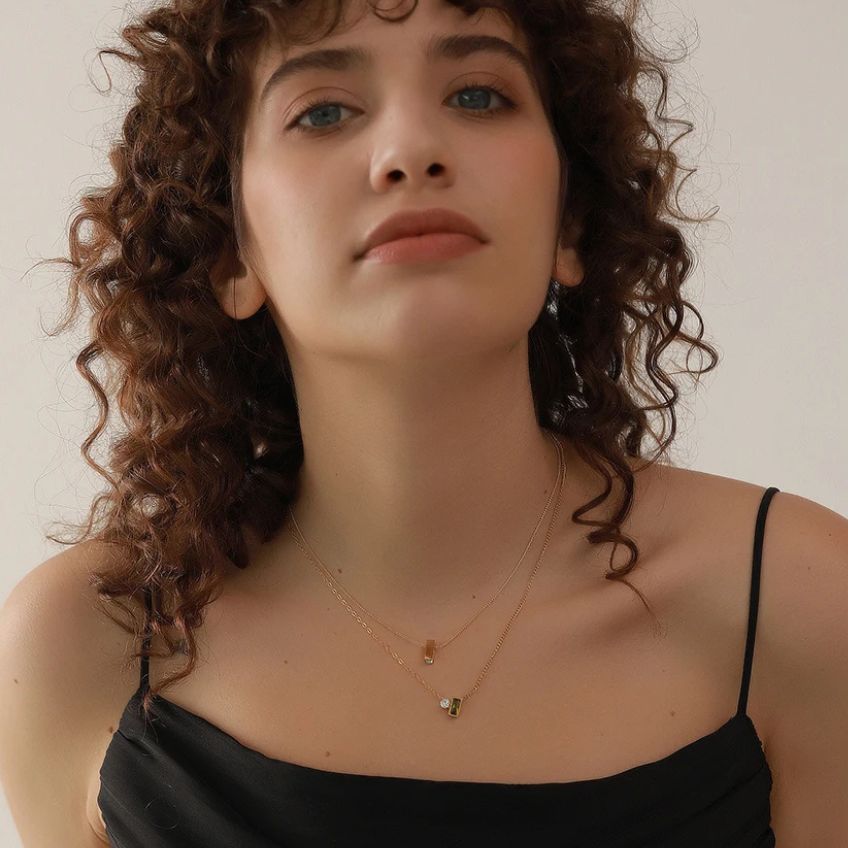 Necklace Sienna Olive