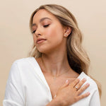 Load image into Gallery viewer, Celestine Cross Necklace
