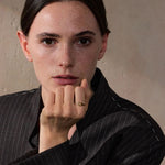 Load image into Gallery viewer, Seraphine Heart Cross Ring
