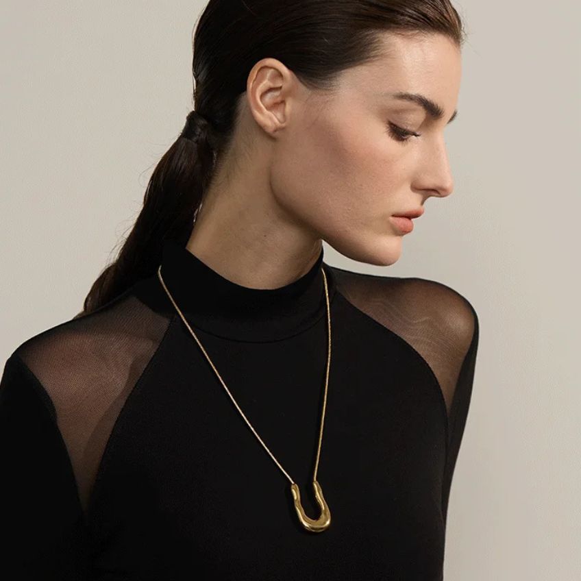 Neriah U-Shape Statement Necklace