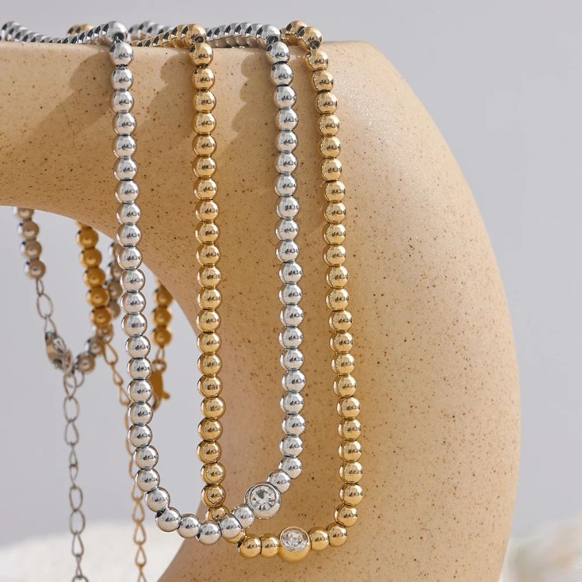 Necklace Dorée Sphere