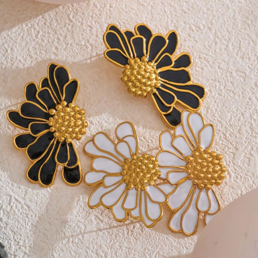 Florelle Enamel Bloom Studs